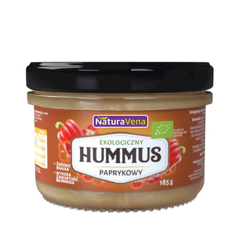 Hummus z Papryką BIO (6 szt x 185 g)