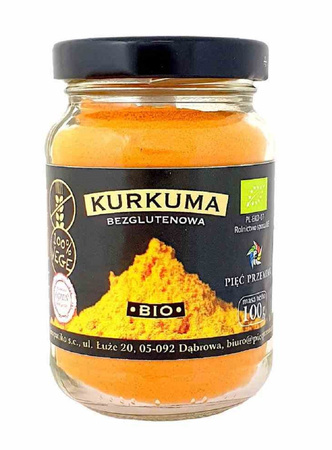 Kurkuma Mielona Bezglutenowa BIO (3 szt x 100 g)