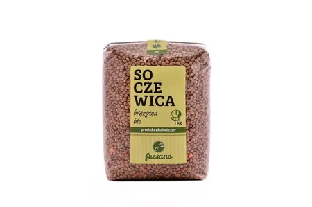 SOCZEWICA BRĄZOWA BIO (1 kg)