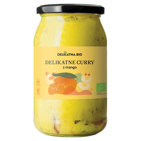 Curry Delikatne z Mango i Orzechami Nerkowca BIO 900 ml