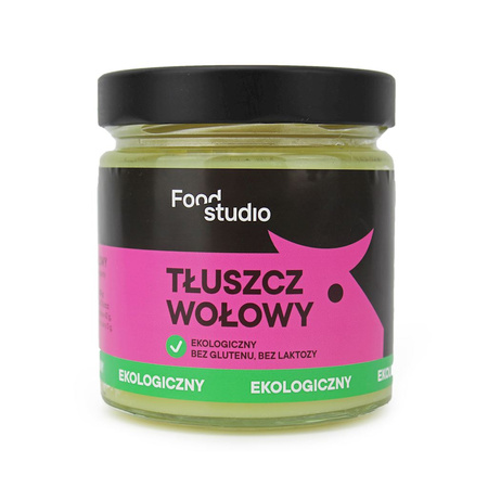 Tłuszcz Wołowy Bezglutenowy BIO 330 g