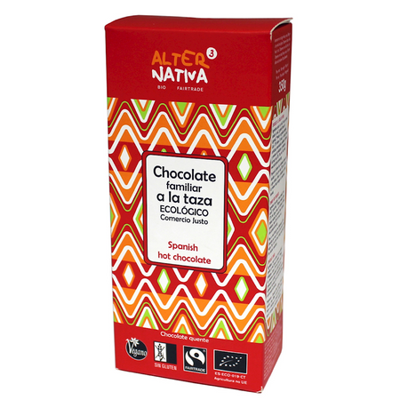 Czekolada Do Picia Na Gorąco Fair Trade Bezglutenowa BIO 350 g