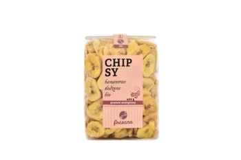 CHIPSY BANANOWE SŁODZONE BIO (400 g)