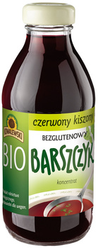 Barszcz Czerwony Kiszony Bezglutenowy Koncentrat BIO (3 szt x 320 ml)
