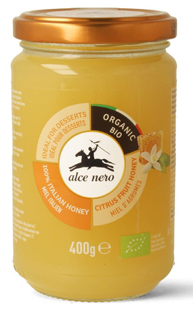 Miód z Kwiatów Cytrusowych BIO 400 g