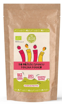 Różdżki Smaku Mix Malina - Mango (Liofilizowane Owoce) BIO (10 x 2 g) 20 g