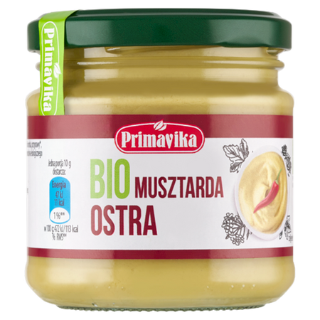 Musztarda Ostra BIO (6 szt x 170 g)