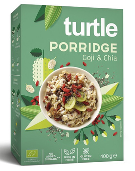 Owsianka z Jagodami Goji i Nasionami Chia Bez Dodatku Cukrów Bezglutenowa BIO 400 g