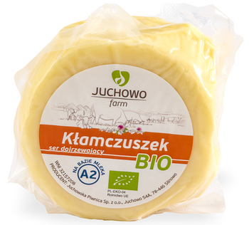 Ser Żółty Dojrzewający Kłamczuszek z Mleka A2 BIO (Około 0,30 kg)
