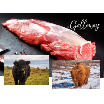 Polędwica wołowa z rasy „Galloway” (1 kg)