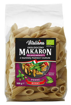 Makaron (Semolinowy Razowy) Penne BIO (3 szt x 500 g)