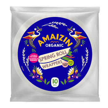 Papier Na Spring Rollsy i Sajgonki Bezglutenowy BIO (10 Szt.) (3 szt x 100 g)