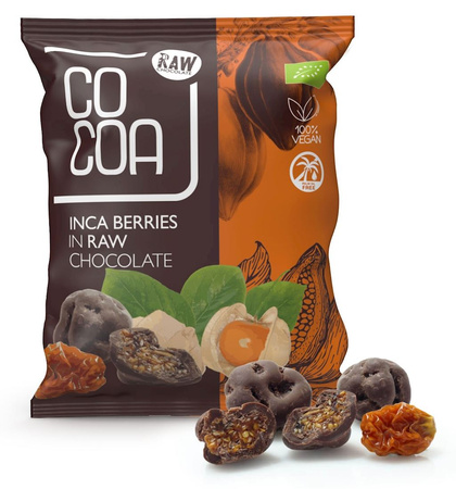 Jagody Inkaskie w Czekoladzie Surowej BIO (2 szt x 70 g)