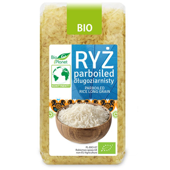 Ryż Parboiled Długoziarnisty BIO (3 szt x 500 g)