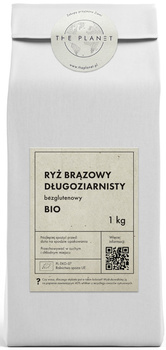 Ryż Brązowy Długoziarnisty Bezglutenowy BIO (2 szt x 1 kg)