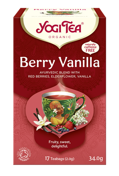 Herbatka Czerwone Owoce - Wanilia (Berry Vanilla) BIO (17 x 2 g) (3 szt x 34 g)