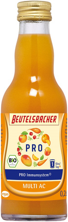 Shot Na Odporność Jabłko - Marchew - Pomarańcza - Mango BIO (3 szt x 200 ml)