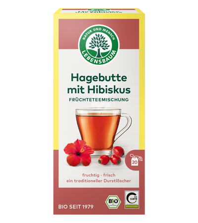 Herbatka Dzika Róża z Hibiskusem BIO (20 x 2,5 g) (4 szt x 50 g)