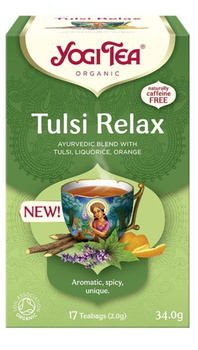 Herbatka Ajurwedyjska Tulsi Relax BIO (17 x 2 g) (2 szt x 34 g)