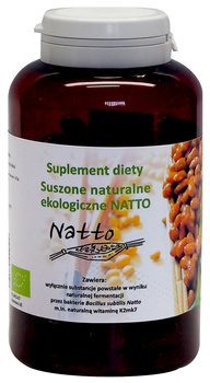 Sfermentowana Soja (Natto) Suszona BIO 120 Kapsułek