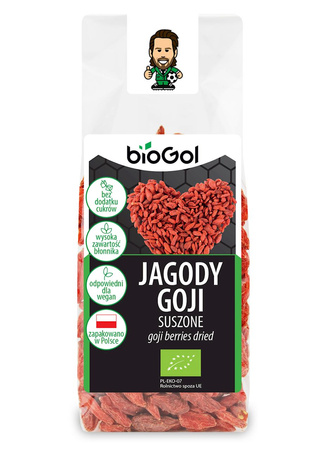 Jagody goji Suszone BIO 100 g