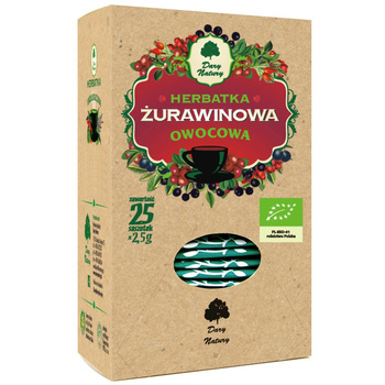 Herbatka Żurawinowo - Owocowa BIO (25 x 2,5 g) 62,5 g (2 szt x 63 g)