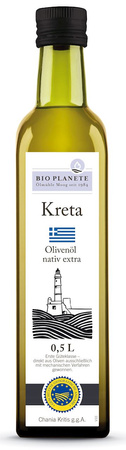 Oliwa z oliwek Extra Virgin Kreta P.G.I. BIO 500 ml