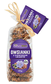Ciastka Owsianki z Siemieniem Lnianym (6 szt x 175 g)