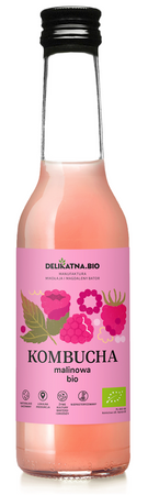 Kombucha Malinowa BIO 270 ml