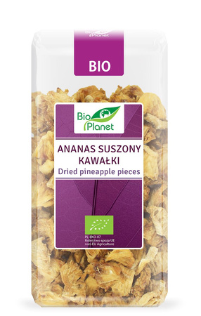 Ananas Suszony Kawałki Bio (2 szt x 100 g)