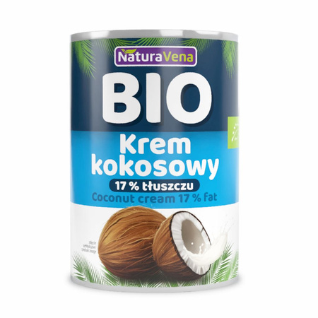 Krem Kokosowy 17 % BIO 400 ml