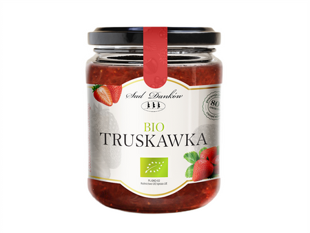 Truskawka 80 % z Cukrem Trzcinowym BIO (2 szt x 270 g)