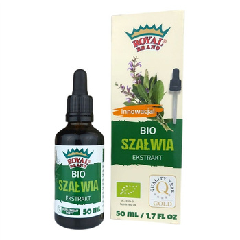 Ekstrakt z Szałwii w Kroplach BIO 50 ml