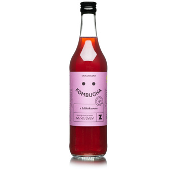 Kombucha z Hibiskusem BIO (2 szt x 270 ml)