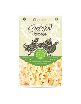 Makaron (Z Jajami Kury Zielononóżki) Fala BIO (4 szt x 250 g)