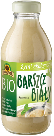 Barszcz Biały Żytni Koncentrat Bio 320 ml (3 szt x 0,32 ml)