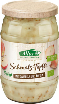 Smalczyk Wegański z Cebulą i Jabłkiem Bezglutenowy BIO (2 szt x 250 g)