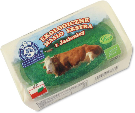 Masło Ekstra Osełka (82 % Tłuszczu) BIO (Około 0,30 kg)