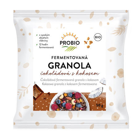 Granola Czekoladowa z Kokosem Fermentowana BIO 50 g