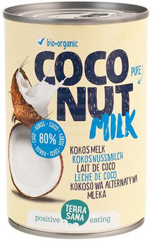 Coconut Milk - Napój Kokosowy Bez Gumy Guar (22 % Tłuszczu) BIO (2 szt x 400 ml)