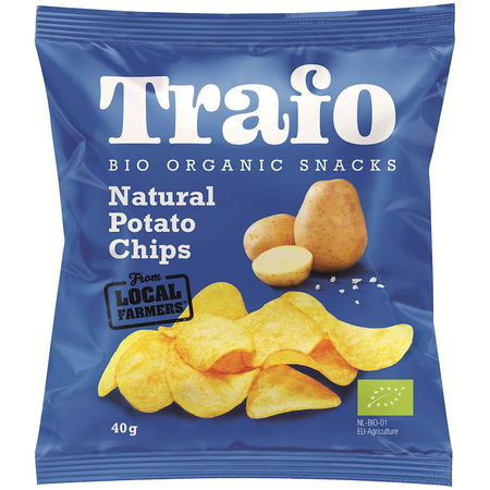 Chipsy Ziemniaczane Naturalne Solone BIO (9 szt x 40 g)