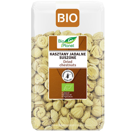 Kasztany Jadalne Suszone Bezglutenowe BIO 1 kg
