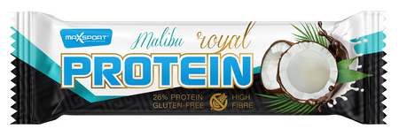 Baton Proteinowy z Kokosem w Mlecznej Czekoladzie Bezglutenowy (6 szt x 60 g)