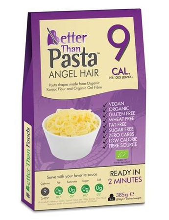 Makaron (Konjac) Angel Hair Bezglutenowy BIO 385 g () (3 szt x 300 g)