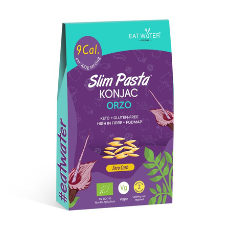 Makaron (Konjac) w Kształcie Orzo Bezglutenowy BIO 270 g (200 g)