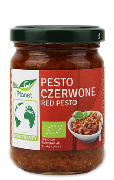 Pesto Czerwone z Suszonych Pomidorów BIO (3 szt x 140 g)