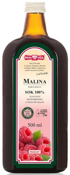 Sok z Malin Nfc 500 ml Polska Róża