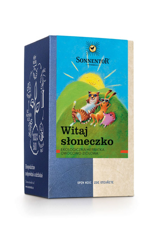 Herbatka Ziołowo - owocowa Witaj Słoneczko (Hello Sunshine) BIO (18 x 2,5 g) 45 g