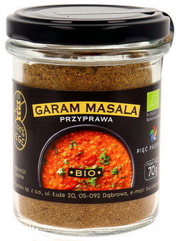 Garam Masala Bezglutenowa BIO (2 szt x 70 g)