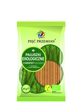 Paluszki z Samopszy Pełnoziarniste BIO (5 szt x 45 g)